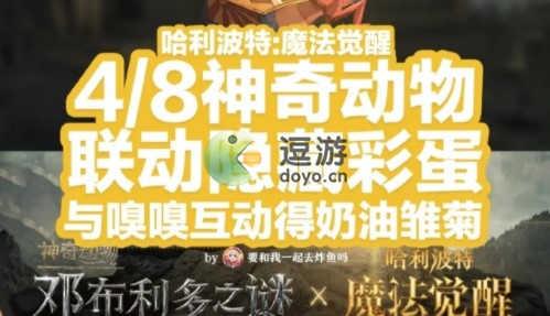 哈利波特魔法觉醒神奇动物在哪里联动彩蛋攻略